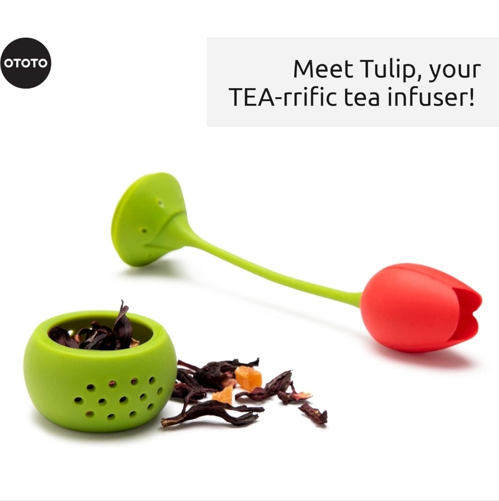 OTOTO Cute Tea Infuser - Loose Leaf Tea Steeper, Tea Accessories, Tea Diffusers, - Picture 5 of 6